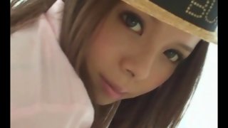 Slutty Japanese girl gets drilled from behind