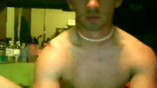 Delicious bare skinned guy posing for webcam