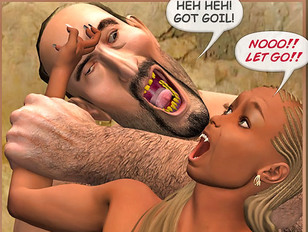 Caged and banged – 3d giant xxx comic