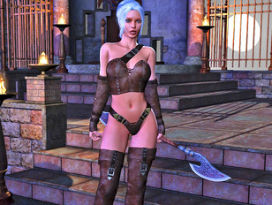 The undead hunt – 3d undead hunter babe