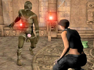Naughty 3D tomb raider getting fucked by horny mummy - xxx gallery