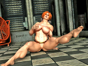 3D girls showing off nude in the world of sexuality