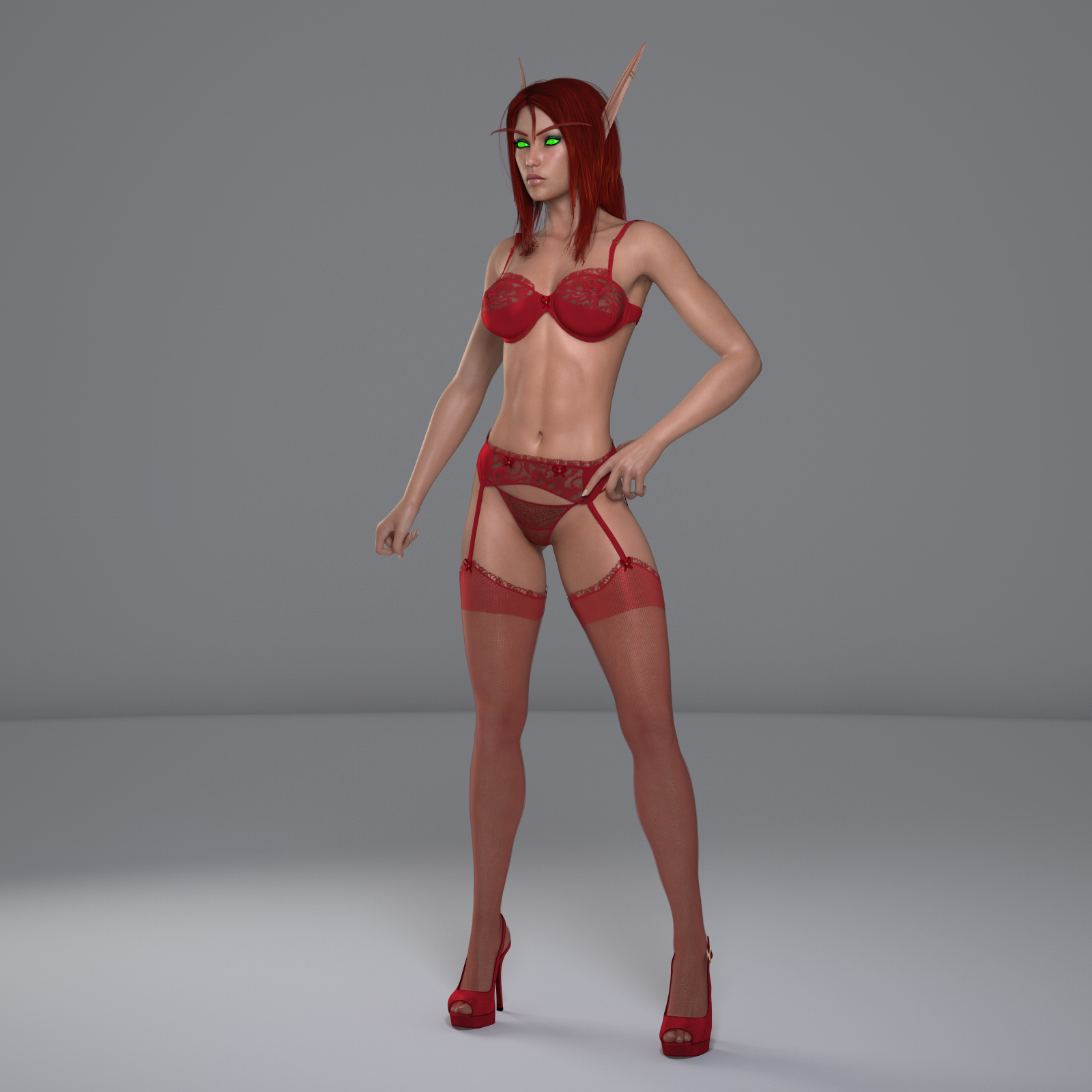1600px x 1600px - Hot 3D WoW porn with a sexy 3D blood elf | Elf raped by demons