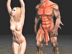 picture #3 ::: Best of 3d busty girls nailed by monsters