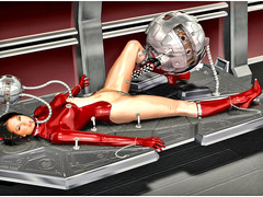 picture #5 ::: Human test subjects –babes probed by tentacle devices