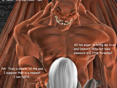 picture #5 ::: Sex loving dark elf banged by hideous creatures