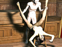 picture #11 ::: Kinky satanic ritual with a sacrificed hottie