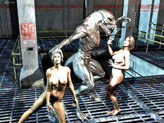 picture #2 ::: Creature hentai showing hardcore orgies with nude girls