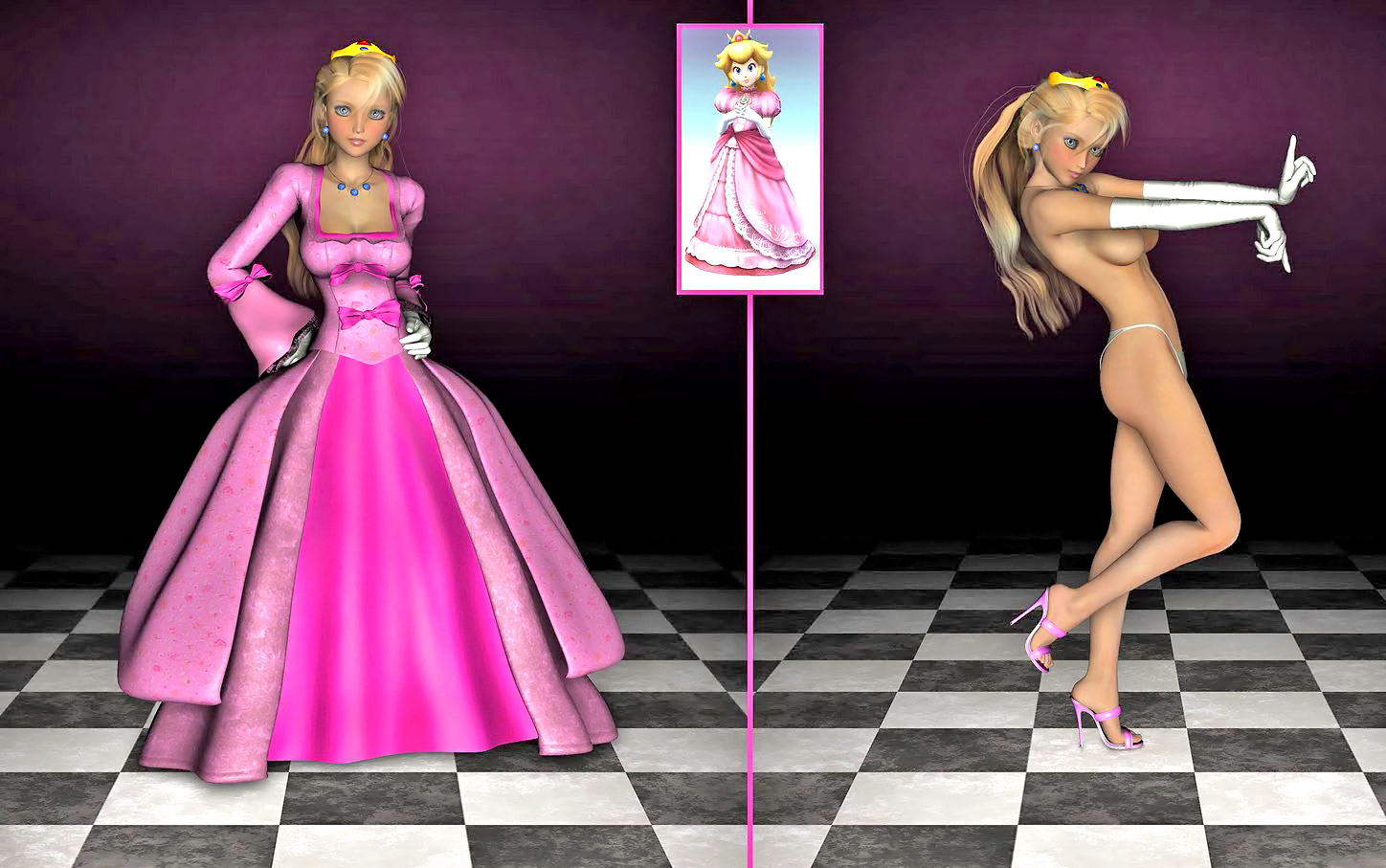 Prom queen and the devil â€“ animated sex with demon at Hd3dMonsterSex.com