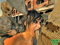 picture #2 ::: Aliens invade Earth and fuck survived girls