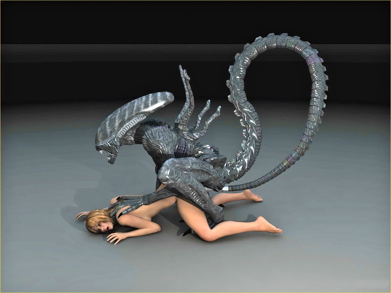 3D girls fucked by aliens, monsters and demons