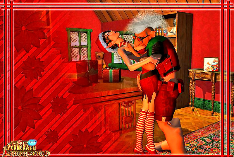 Cartoon Santa Porn - Apprentice to the Santa - TV cartoon monsters at Hd3dMonsterSex.com