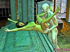 picture #2 ::: Love that never dies - fantasy babe fucking on a graveyard