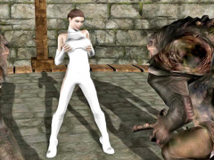 picture #2 ::: 3d babes raped and titfucked by orcs