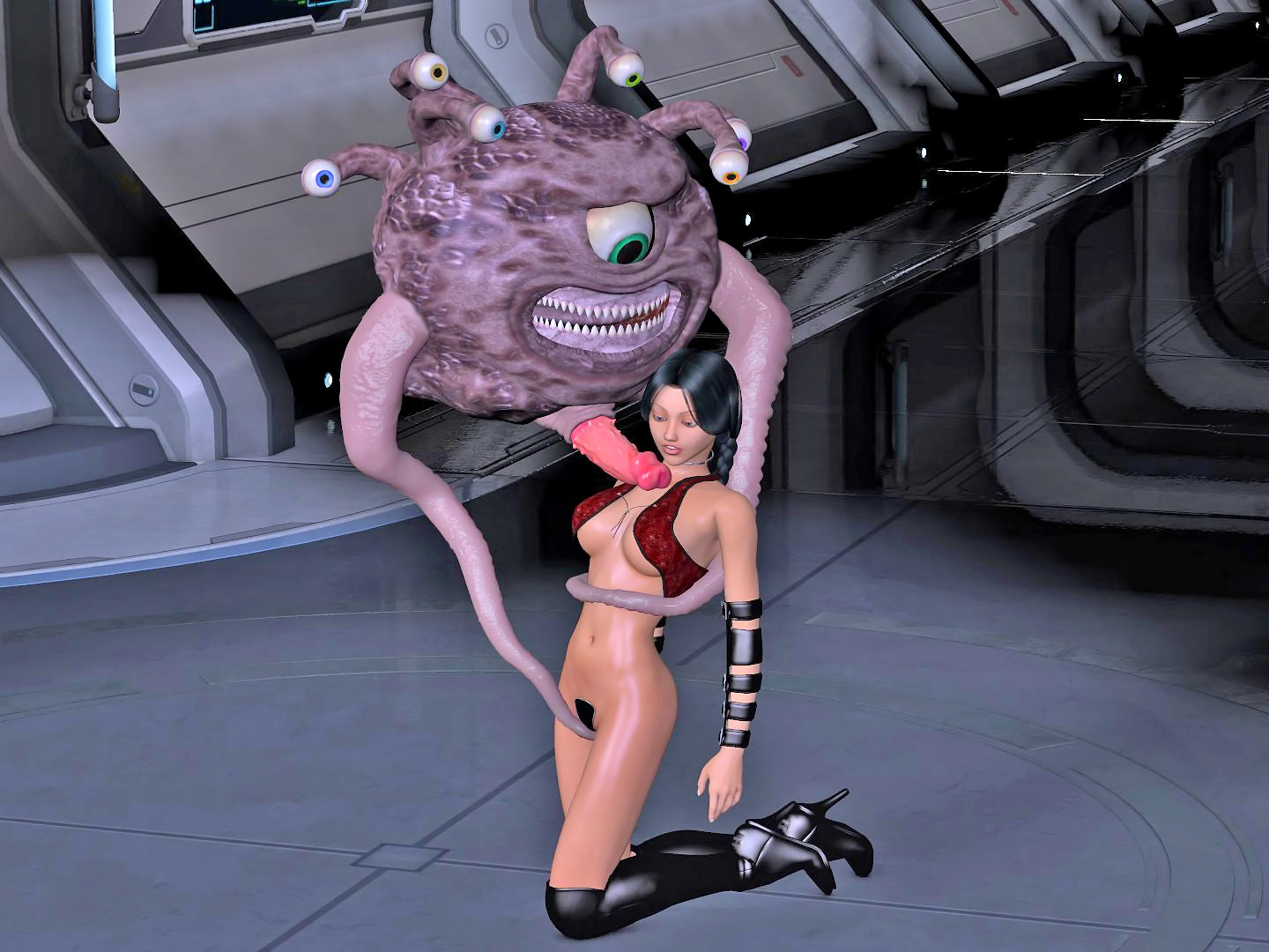 Of Monsters And Aliens 3d Xxx Cartoons - Hellywood invasion porn where sluts were raped by alien monsters |  Porncraft 3d
