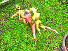 picture #4 ::: Two goblins deep dicking a gorgeous babe