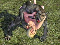 picture #4 ::: Slutty babe grows to like fucking a werewolf