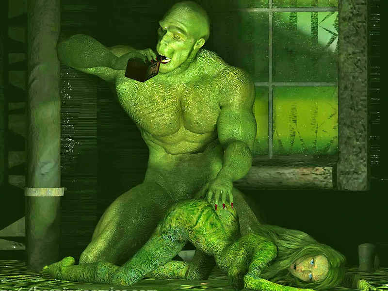 Green Monster 3d Porn - Looking for animates babes pleasure with green marsh monster