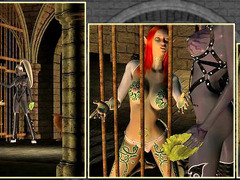 picture #1 ::: Imprisoned elf beauty forced into sex with monsters