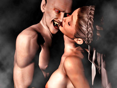 picture #2 ::: Hot babes enjoy fucking evil monsters