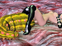 picture #6 ::: Entangled in fuck – fantasy hentai tentacle 3d sex babes