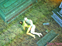 picture #1 ::: Kinky fuck session in the graveyard