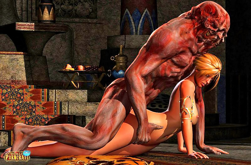 3D outdoor orgy with orcs - Only flesh matters
