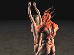 picture #3 ::: Sexy elf girl ass raped by a horny orc