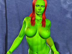 picture #1 ::: 3d elf girl was posing nude and raped by zombies