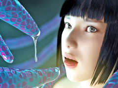 picture #5 ::: Kinky 3d tentacle porn with cute Asian girl