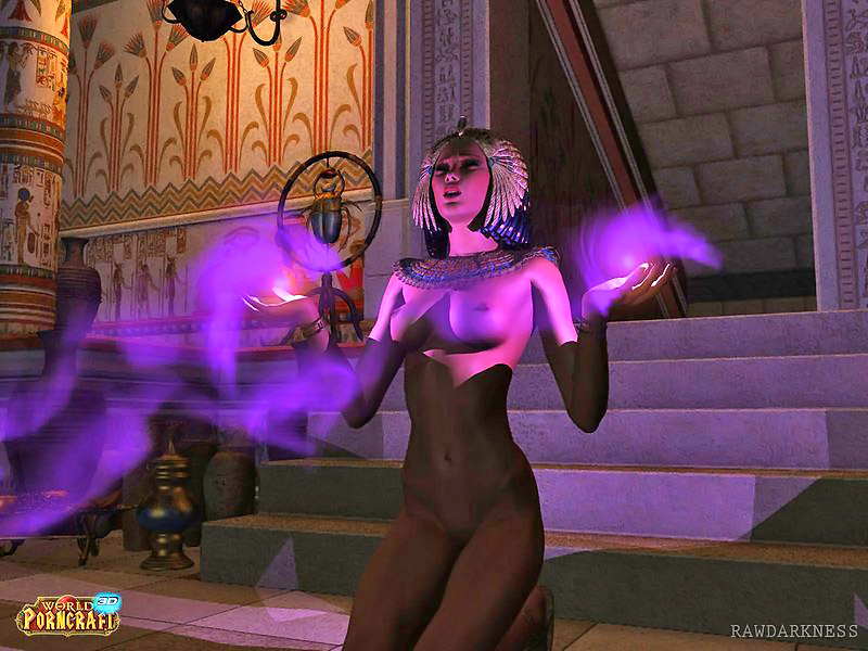 3d Priest Porn - Busty topless priest babe summoned a great demon