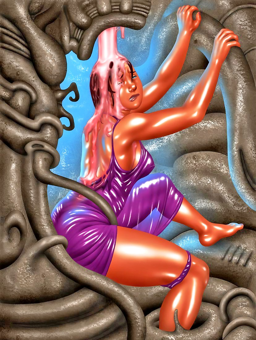Cute Hentai Glory Hole - Tentacle monster porn with glory hole licking at Hd3dMonsterSex.com