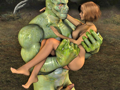 picture #8 ::: Busty alien girl fucked by a hot shemale