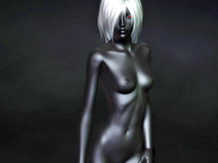 picture #3 ::: Dark elf hottie shows her curvy body