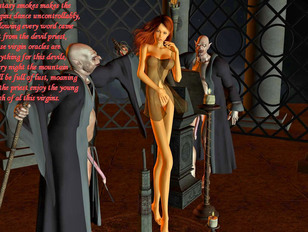 picture #1 ::: Sex starved monsters abusing and banging hot seducing fantasy girls