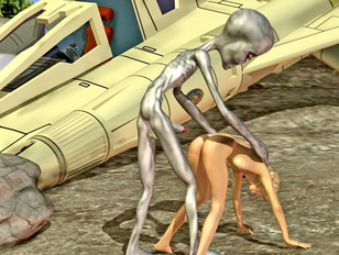 picture #3 ::: Seducing 3D babes getting fucked by kinky aliens from outer space