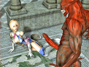 picture #3 ::: Seducing 3D babes getting fucked by aliens, monsters and demons