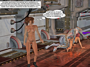 picture #6 ::: Sexy elf fucked by a monster and then left alone and scared.