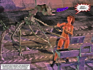 picture #4 ::: Kinky alien impregnation porn galleries featuring sexy 3d human chicks.