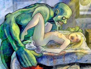 picture #3 ::: fantasy cartoon porn with lustful babes and evil creatures