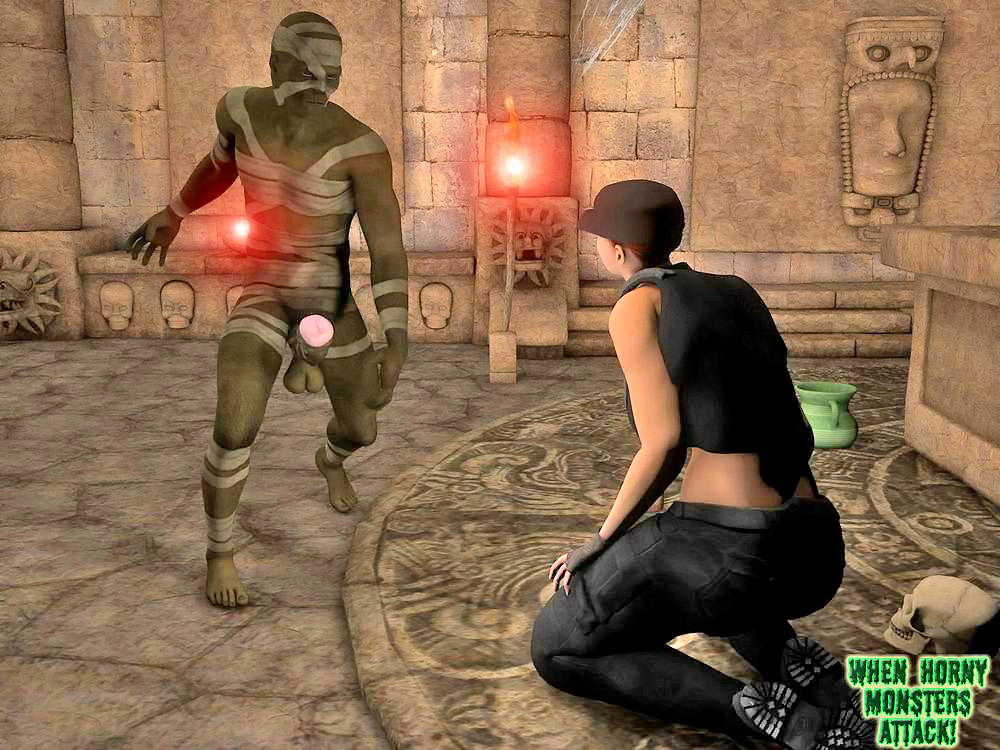 3d Tomb Raider - Naughty 3D tomb raider getting fucked by horny mummy - xxx gallery at  3dEvilMonsters