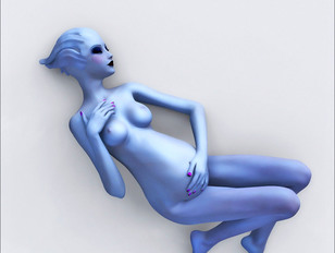 picture #7 ::: Brutal 3d gallery of an alien babe having sex with a slimy monster.