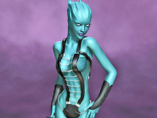 picture #6 ::: lustful 3d of beautiful little elven and her perky tits