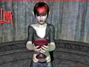 picture #2 ::: Cute 3d busty elf girl gets dominated and fucked hard by a wicked creature.