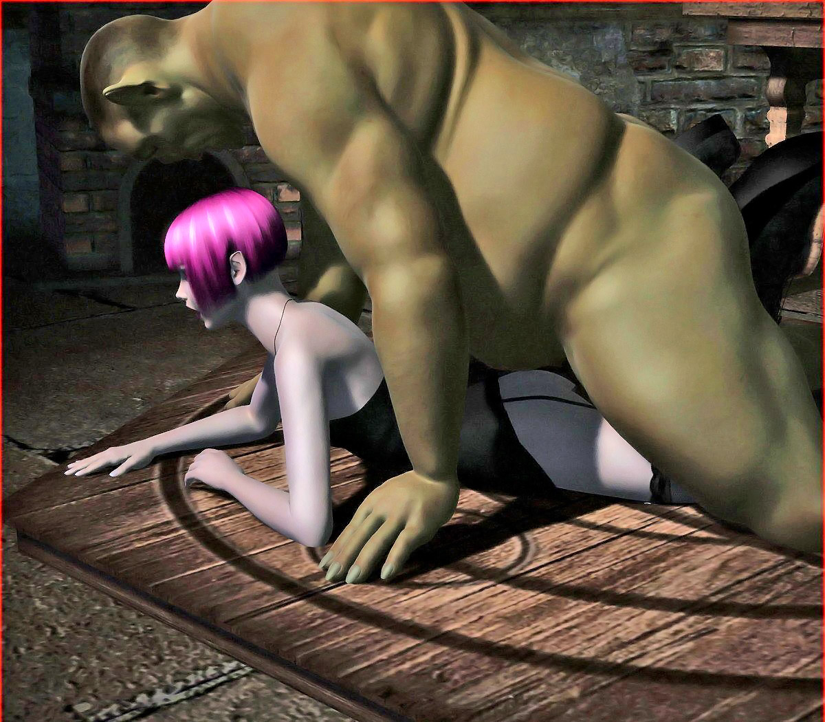 Amazing rape anime showing a pretty babe riding on stiff monster dick. |  KingdomOfEvil 3d