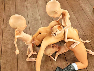 picture #7 ::: 3D busty girl getting double penetrated by little gnomes - hardcore gallery