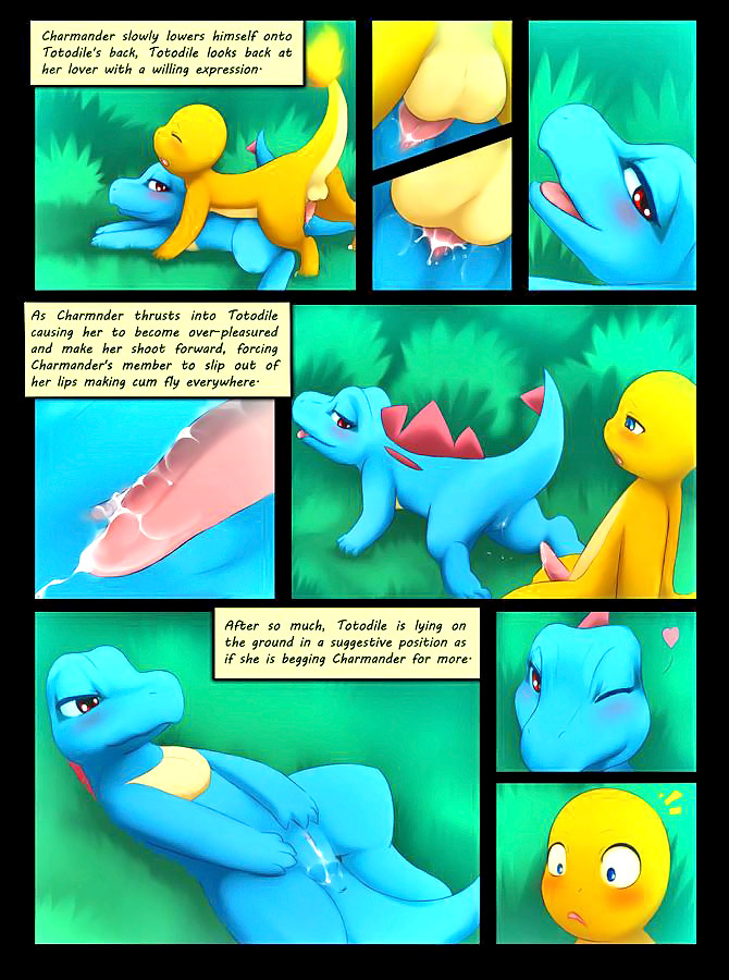 Fan made short Pokemon comic porno - Two different species having sex at  Hd3dMonsterSex.com