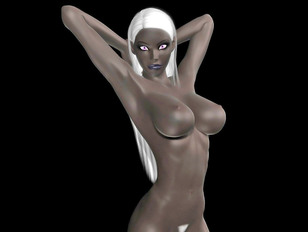 picture #5 ::: Stunningly sexy naked babes of the magical wonderland posing - 3D gallery