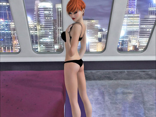 picture #8 ::: Really horny and hot 3D babes being fucked on a spaceship