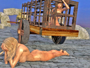 picture #3 ::: Kinky little 3d whore likes being treated rough by a demented orc.